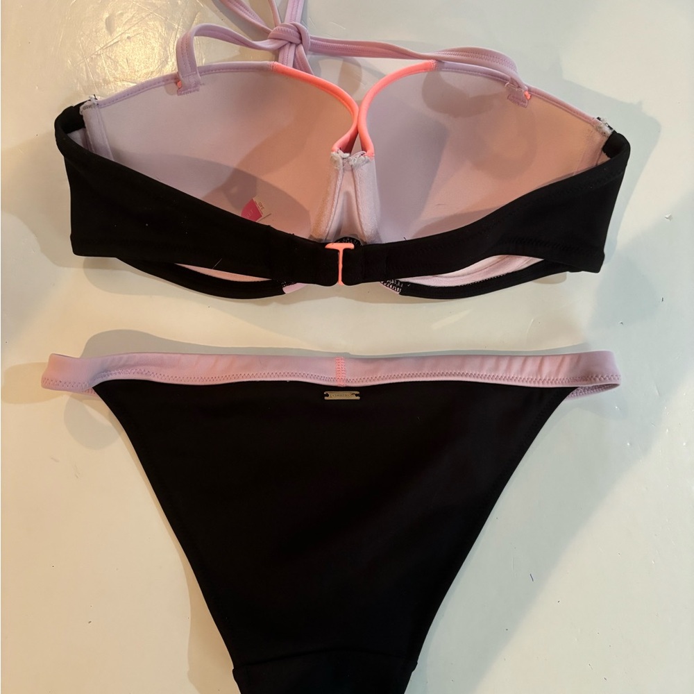 VICTORIA’S SECRET Color Block BIKINI 34D XS - Picture 2 of 11